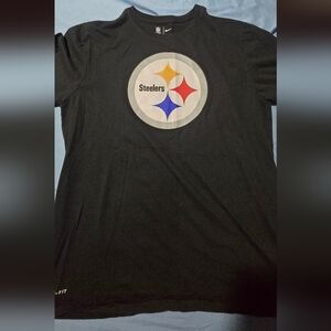 Nike Black Steelers Logo Men's Tee
